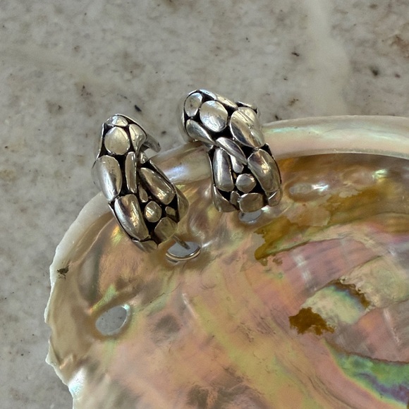 Silver John Hardy Earrings - Picture 5 of 6